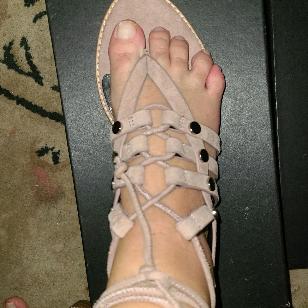 Rebecca Minkoff size 7 flat sandles